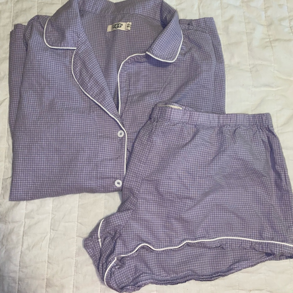 UGG Purple Flannel PJ set